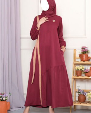 Rocella Gamis Namiira Maroon