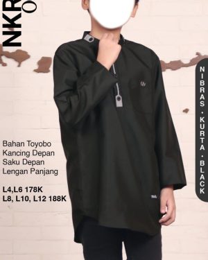 Koko Anak Nibras NKRA 005 Black