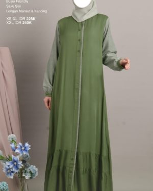 Gamis Nibras NB B194 Green