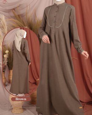 Gamis Nibras NB B196 Brown