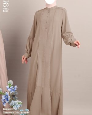 Gamis Nibras NB B198 Misty Rose