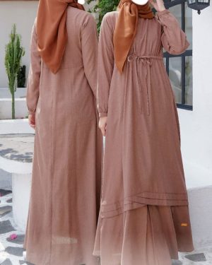 Gamis Nibras NS 090 Brown