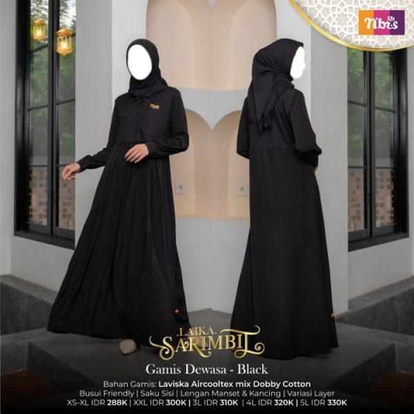 Laika Gamis Black